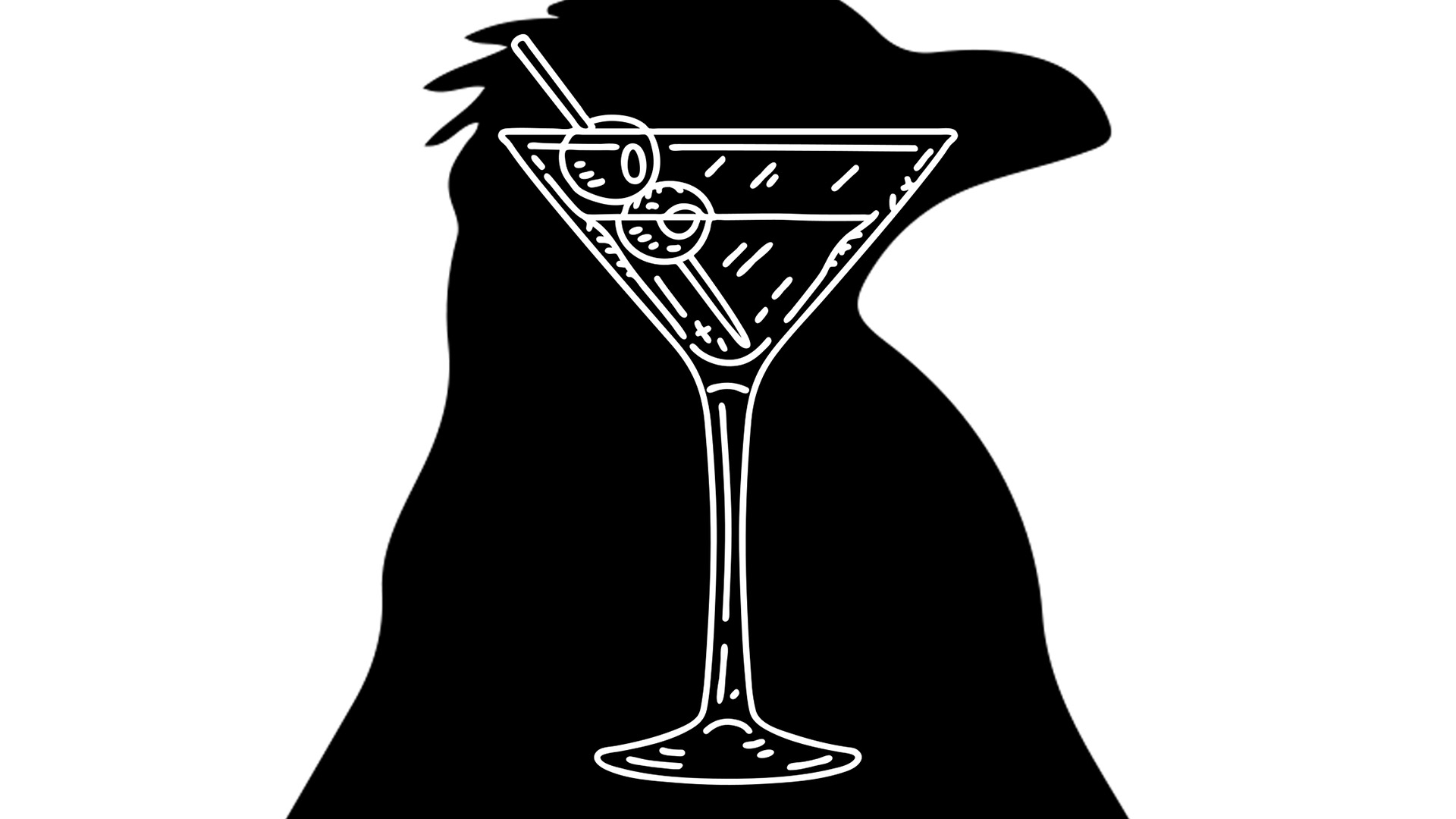 pingüino-icono-blanco